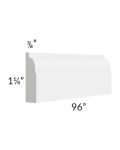 Salem White Decorative Scribe Molding