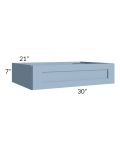 Sky Blue Shaker 30x21 Desk Drawer