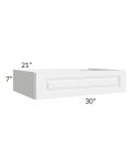 Dakota White 30x21 Desk Drawer