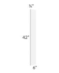 Royal White Shaker 6x42 Wall Filler