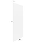 Royal White Shaker 42x96x1/4 Finished Panel