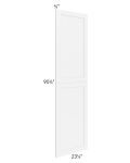 Brilliant White Shaker 24x96 Tall Decorative Door Set