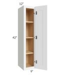 Royal White Shaker 9x42 Wall Cabinet