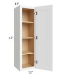 Royal White Shaker 12x42 Wall Cabinet
