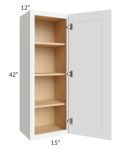 Royal White Shaker 15x42 Wall Cabinet