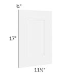 Brilliant White Shaker 12x18 Wall Decorative Door
