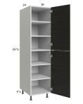 Euro Cafe 18x71-1/4 Utility Cabinet with 1 Door
