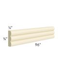 Phoenix Cream Glaze 96" Triple Bead Insert Molding 