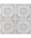 Tetris Florita 6 x 6 Blanco Tile