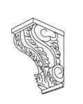 Signature Vanilla Decorative Corbel