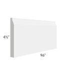 Bayville White 8' Baseboard Molding