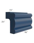 Portland Navy Blue 96" Light Rail Molding
