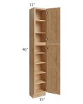 Tuscan Timber 15x12x90 Pantry Cabinet