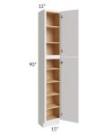 Vienna Cloud 15x12x90 Pantry Cabinet