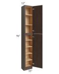 Vienna Kona Brown 15x12x96 Pantry Cabinet 