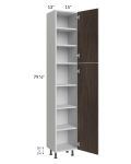 Milan Cafe 15x13x84 Pantry Cabinet (13" depth)