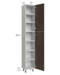 Milan Cafe 15x13x90 Pantry Cabinet (13" depth)