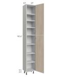 Milan Natural 15x13x96 Pantry Cabinet (13" depth)