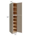 Tuscan Oyster 15x24x90 Pantry Cabinet