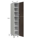 Milan Cafe 15x24x90 Pantry Cabinet (24" depth)