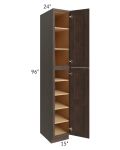Tuscan Kona Brown 15x24x96 Pantry Cabinet