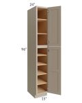 Tuscan Oyster 15x24x96 Pantry Cabinet