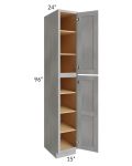 Gramercy Grey Mist 15x24x96 Pantry Cabinet