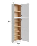 Salem White 18x12x84 Pantry Cabinet 