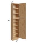 Tuscan Timber 18x12x90 Pantry Cabinet 