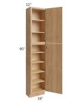 Vienna Timber 18x12x90 Pantry Cabinet 