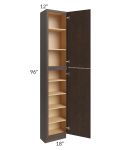 Vienna Kona Brown 18x12x96 Pantry Cabinet 