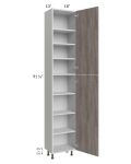 Milan Hazel 18x13x96 Pantry Cabinet (13" depth)