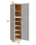 Salem Light Grey 18x24x84 Pantry Cabinet