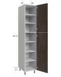 Milan Cafe 18x24x90 Pantry Cabinet (24" depth)