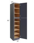 Vienna Indigo 18x24x90 Pantry Cabinet