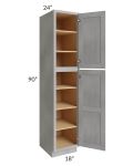 Gramercy Grey Mist 18x24x90 Pantry Cabinet