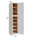 Salem White 18x24x90 Pantry Cabinet