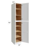 Stratus White 18x24x96 Pantry Cabinet