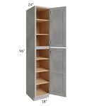 Gramercy Grey Mist 18x24x96 Pantry Cabinet