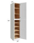 Salem White 18x24x96 Pantry Cabinet