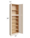 Midtown Cream Shaker 24x12x84 Pantry Cabinet 