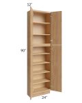 Vienna Timber 24x12x90 Pantry Cabinet 