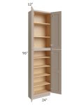 Tuscan Oyster 24x12x96 Pantry Cabinet 