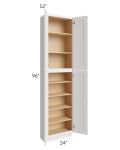Midtown Cloud Shaker 24x12x96 Pantry Cabinet 