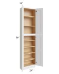 Salem White 24x12x96 Pantry Cabinet 