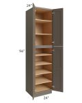 Tuscan Stone 24x24x96 Pantry Cabinet