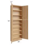 Vienna Timber 30x12x90 Pantry Cabinet 