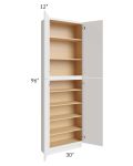 Vienna Cloud 30x12x96 Pantry Cabinet 
