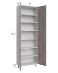 Milan Hazel 30x13x90 Pantry Cabinet (13" depth)