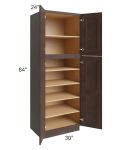 Tuscan Kona Brown 30x24x84 Pantry Cabinet